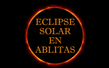 Imagen del evento: ECLIPSE SOLAR EN ABLITAS